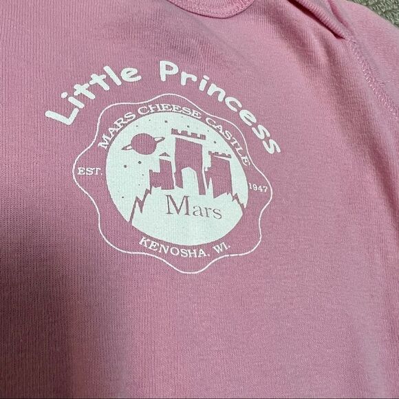Mars Cheese Castle Little Princess Baby Girl Onesie - Kenosha Wisconsin - 6 mo - Picture 3 of 6